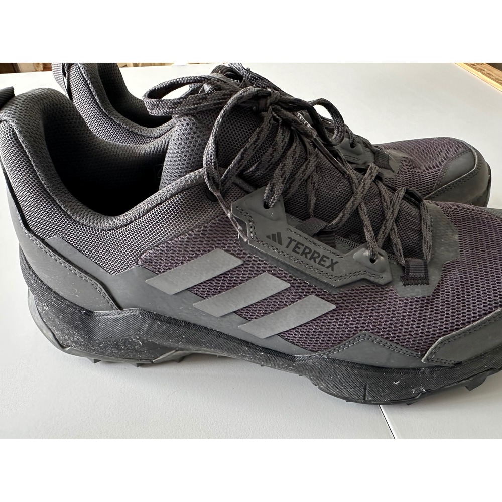 Adidas Terrex Trail Running Shoes Mens 11.5 Grey Black HP7391 Continental Sole